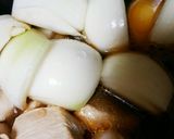鶏肉のすき焼き　極道料理人(^-^)/作り方13写真