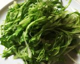 野菜たっぷりそうめん ゴマ豆乳スープ作り方3写真