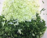 にらキャベツひき肉餃子作り方2写真