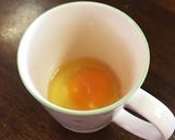 レンジで簡単! 温泉卵!作り方1写真