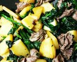 牛肉とほうれん草のおじゃが作り方6写真