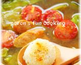 つけ焼きおにぎり*カレースープ作り方14写真