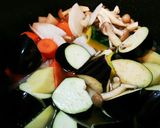 *夏にさっぱり!鶏肉と野菜の白だし煮*作り方3写真