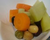 取分け食に★お芋とお豆の甘～いサラダ作り方7写真