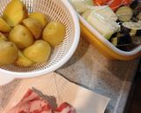 野菜ゴロゴロ☆豚の甘酢炒め作り方1写真