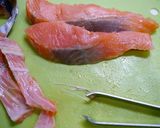 だれでも簡単！銀鮭のレモントマト煮作り方1写真