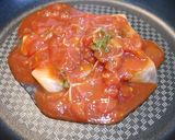 だれでも簡単！銀鮭のレモントマト煮作り方3写真