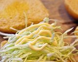 美味し懐かしメンチカツバーガー作り方4写真