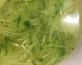 手羽先で！きゅうりのチキンスープ～♪作り方7写真