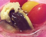 氷の器の冷やしなすび盛り作り方4写真