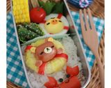 キャラ弁☆コロコロウインナーのリラックマ作り方15写真