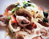 豚肉と油揚げと野菜のオイスター炒め◎作り方4写真