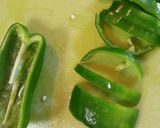 ピーマンとちりめんじゃこの甘辛炒め作り方1写真