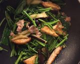 なすと空芯菜炒め作り方5写真