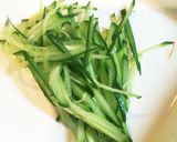豚しゃぶ冷やし中華（ピリ辛ごまだれ）作り方3写真