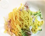 豚しゃぶ冷やし中華（ピリ辛ごまだれ）作り方6写真