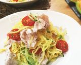 豚しゃぶ冷やし中華（ピリ辛ごまだれ）作り方7写真