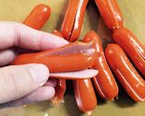 ししとうと赤ウインナーの焼肉タレいため！作り方1写真