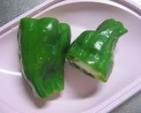 丸ごとピーマンのつゆ漬作り方1写真