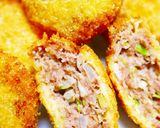お弁当にも♪オクラかぼちゃ巻き☆とんかつ作り方18写真