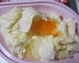 電子レンジで簡単！キャベツの卵とじ☆作り方3写真