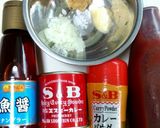 夏休みに簡単♪カレーピラフ風混ぜご飯作り方3写真