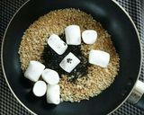 材料3つ簡単おやつ☆胡麻パン粉おこし。作り方2写真