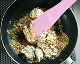 材料3つ簡単おやつ☆胡麻パン粉おこし。作り方3写真