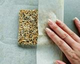 材料3つ簡単おやつ☆胡麻パン粉おこし。作り方5写真