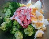 ブロッコリーとゆで卵のマヨサラダ作り方2写真