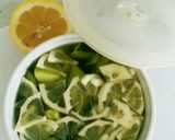 簡単！酸っぱキュウリのレモン漬け作り方3写真