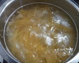 焼き豚ときのこの和パスタ作り方1写真