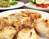 鶏胸肉のパン粉焼き☆*+作り方8写真