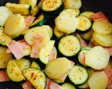 ズッキーニとポテトの炒めもの作り方7写真