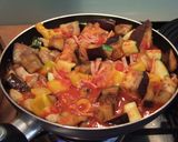 夏野菜ごっそり摂取☆ラタトゥイユ風パスタ作り方3写真