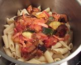 夏野菜ごっそり摂取☆ラタトゥイユ風パスタ作り方4写真