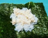 犬ご飯　おにぎらず作り方4写真