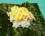犬ご飯　おにぎらず作り方5写真