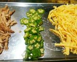 犬ご飯　鶏スープのそうめん作り方2写真