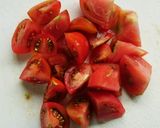 レンジで簡単☆ナスとトマトの中華マリネ。作り方3写真
