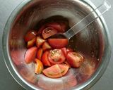 レンジで簡単☆ナスとトマトの中華マリネ。作り方4写真