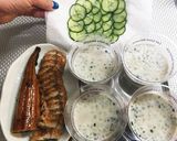 うなぎと胡瓜のミルフィーユ&ごぼうムース作り方19写真