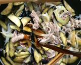 深夜食堂で食べた☆ナスと豚肉炒め作り方6写真