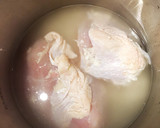 相性抜群！みょうがバターの鶏ごはん作り方3写真