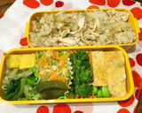 相性抜群！みょうがバターの鶏ごはん作り方10写真