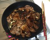 B級グルメ 四日市トンテキです。作り方7写真