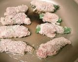 パン粉だけ!梅としその肉巻き作り方2写真