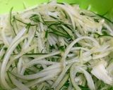 キュウリジャージャー麺♪作り方1写真