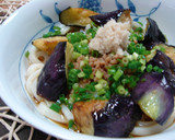そぼろとナスの✿ぶっかけうどん作り方7写真