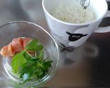 マグ丼(マグカップ丼ぶり)～明太子卵丼～作り方1写真